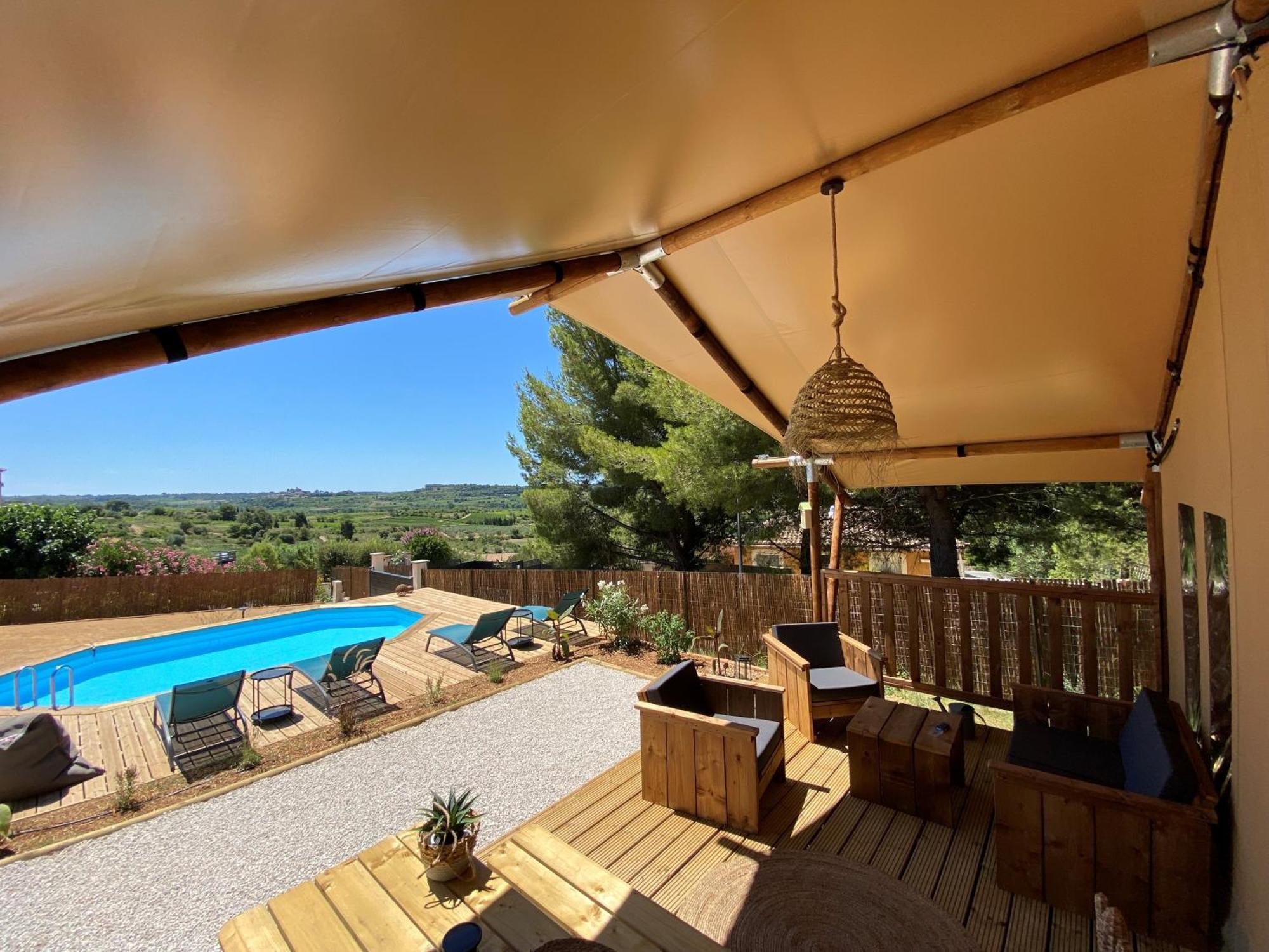 Domaine Du Chene Otel Campagnan Dış mekan fotoğraf
